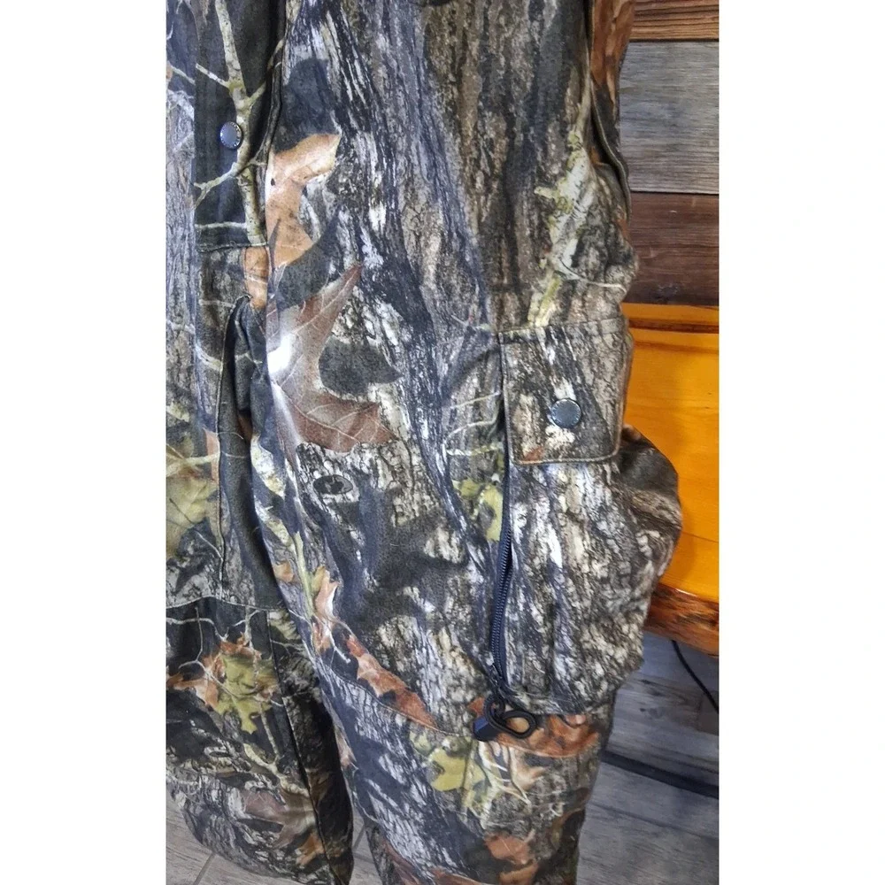 Mossy Oak Camo Hunting Bibs Mens Size XL Insulated Overalls